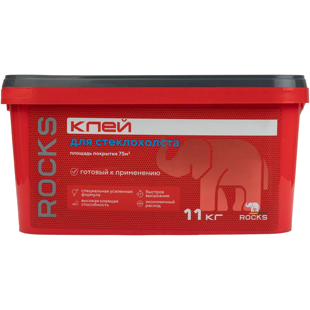 Клей для стеклохолста Rocks 11 кг STLM-2182301