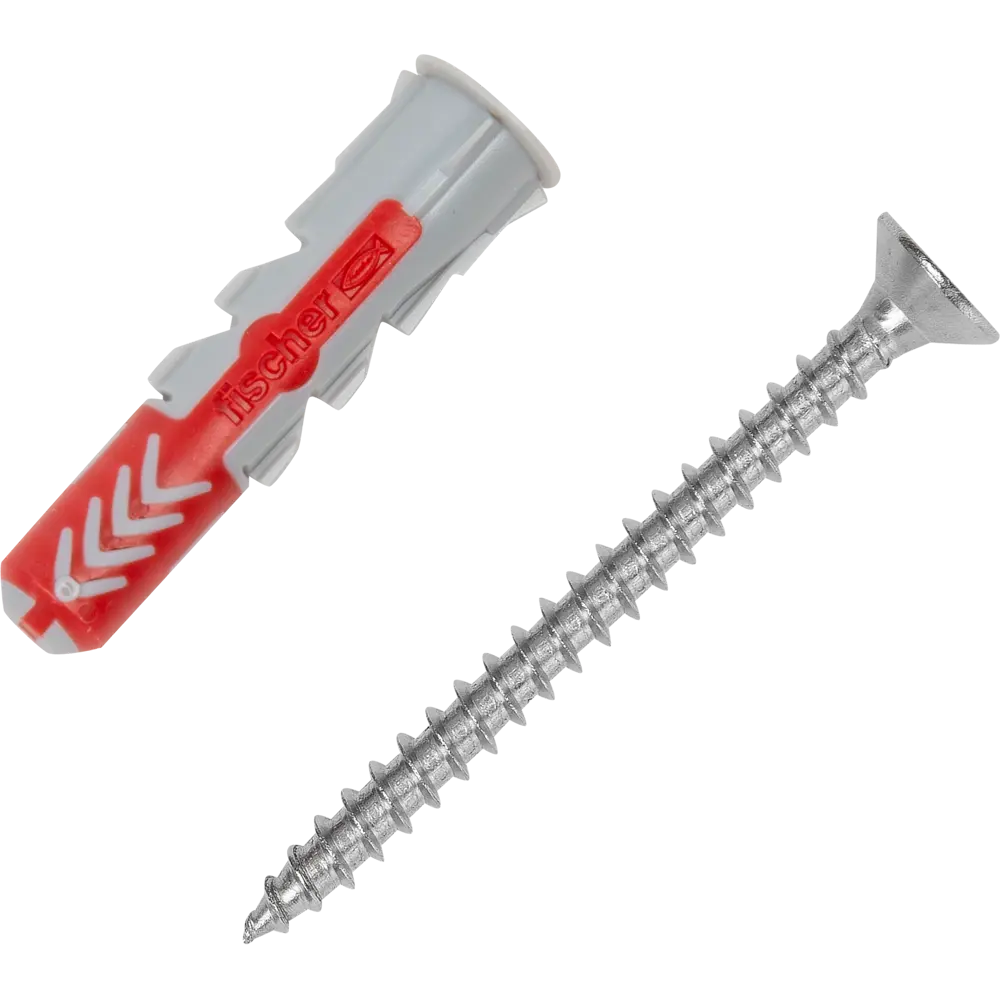 Дюбель с нержавеющим шурупом Duopower 8x40 мм, 2 шт FISCHER STLM-2201854 - Вид №3