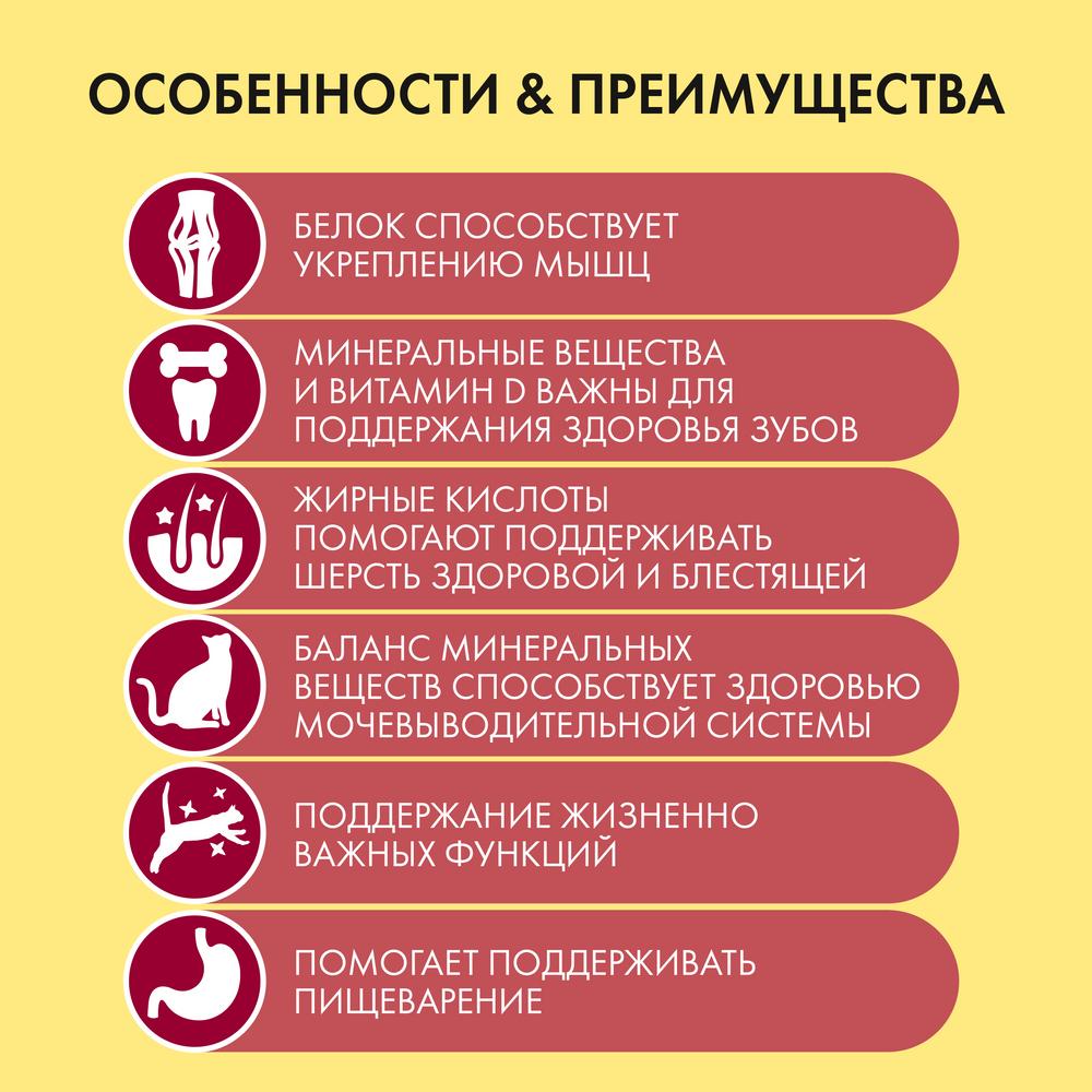 ПР0032301 Корм для кошек с ягненком в подливе, пауч 85 г Friskies  - Вид №4