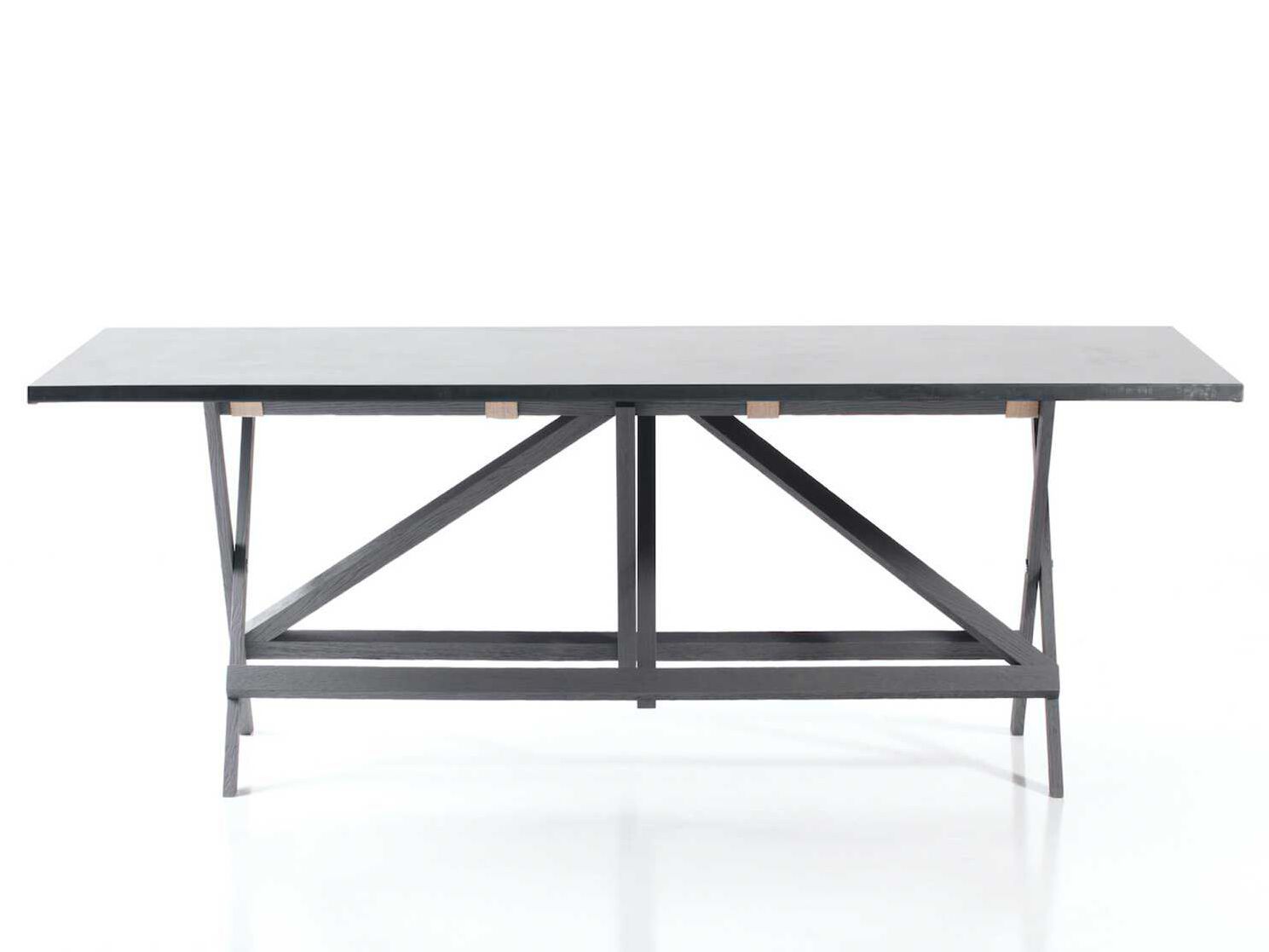 Прямоугольный складной обеденный стол из массива дерева Lando PARIGI ARCH-00128413