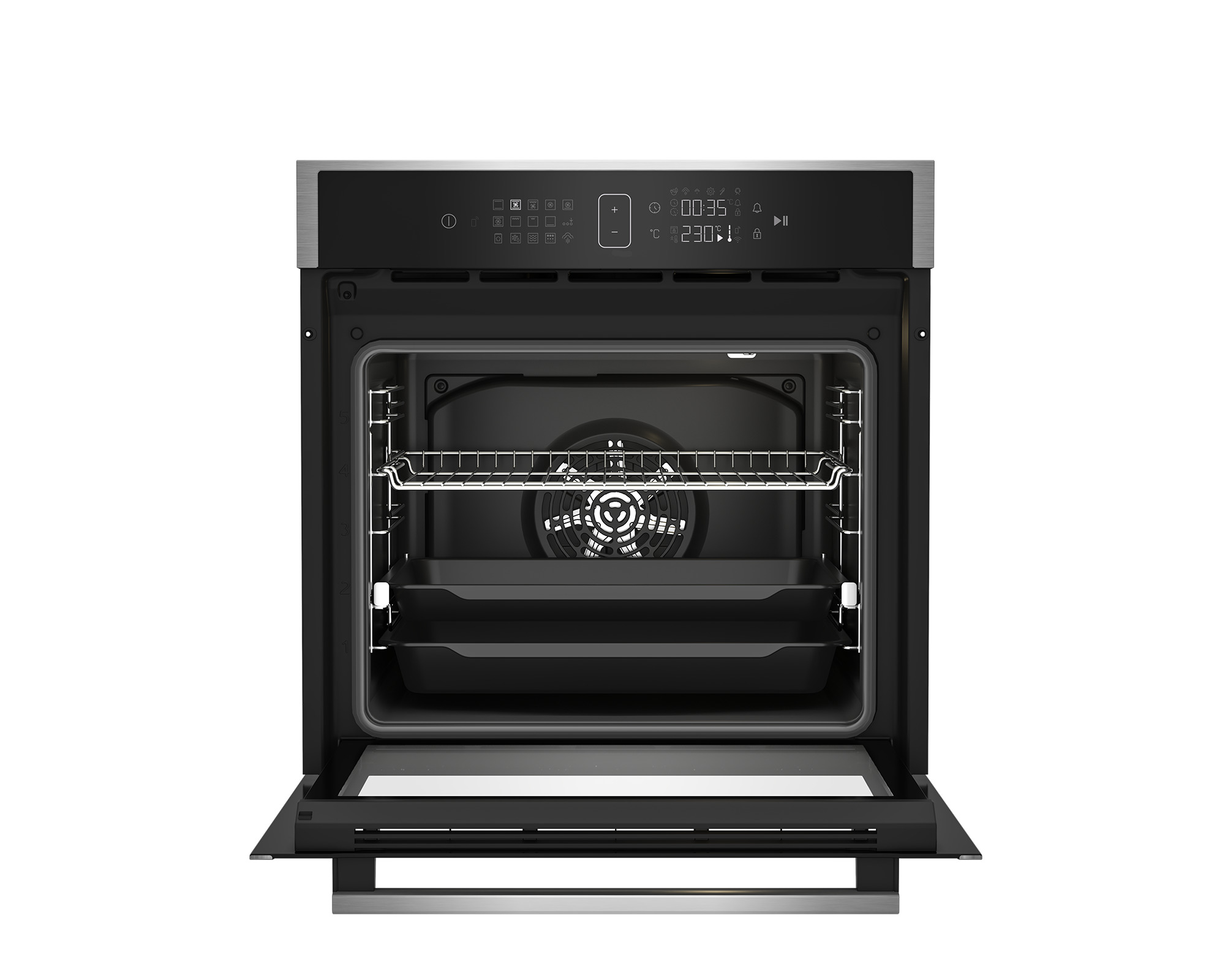 9106624 Электрический духовой шкаф Hotpoint FE8 1351 DSH IX серебристый STDN-0049720 - Вид №1