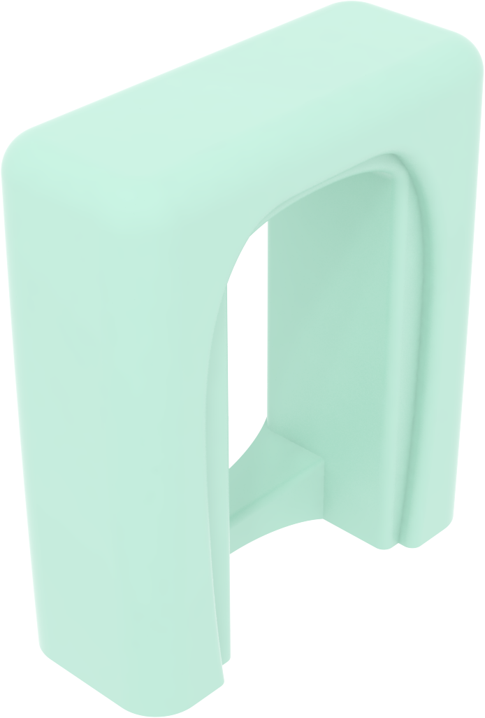 TOCOBI25 Декоративная подставка для монтажа с биде GSG CERAMIC TOUCH