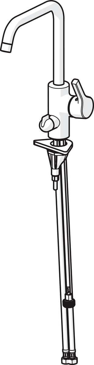 Oras 3936FH Смеситель для кухни с клапаном 3936FH Saga Style Хром  - Вид №2