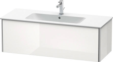 XS407406060 Тумбочка подвесная XSquare #XS4074 1210 x 478 мм Серо-коричневый шелковисто-матовый лак Duravit - Вид №2