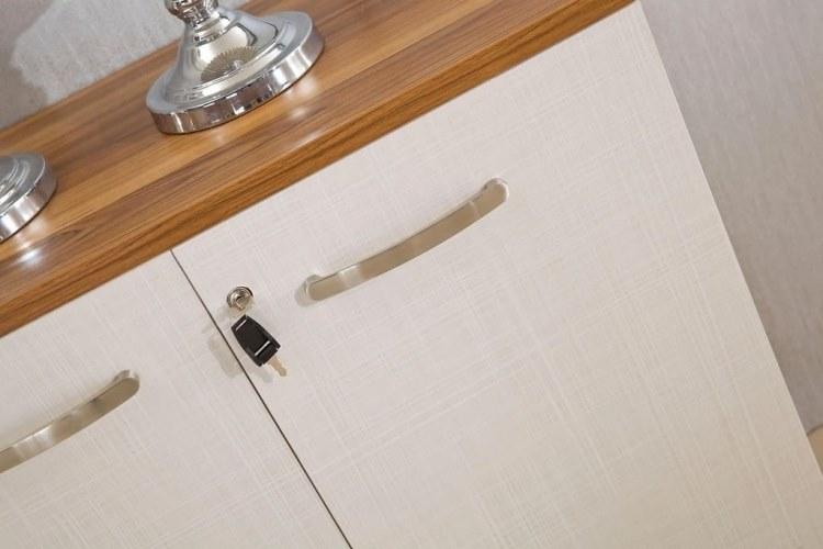 Arrediorg.it® Низкий офисный ящик для хранения из дерева с замком Evolutio D-506  - Вид №3