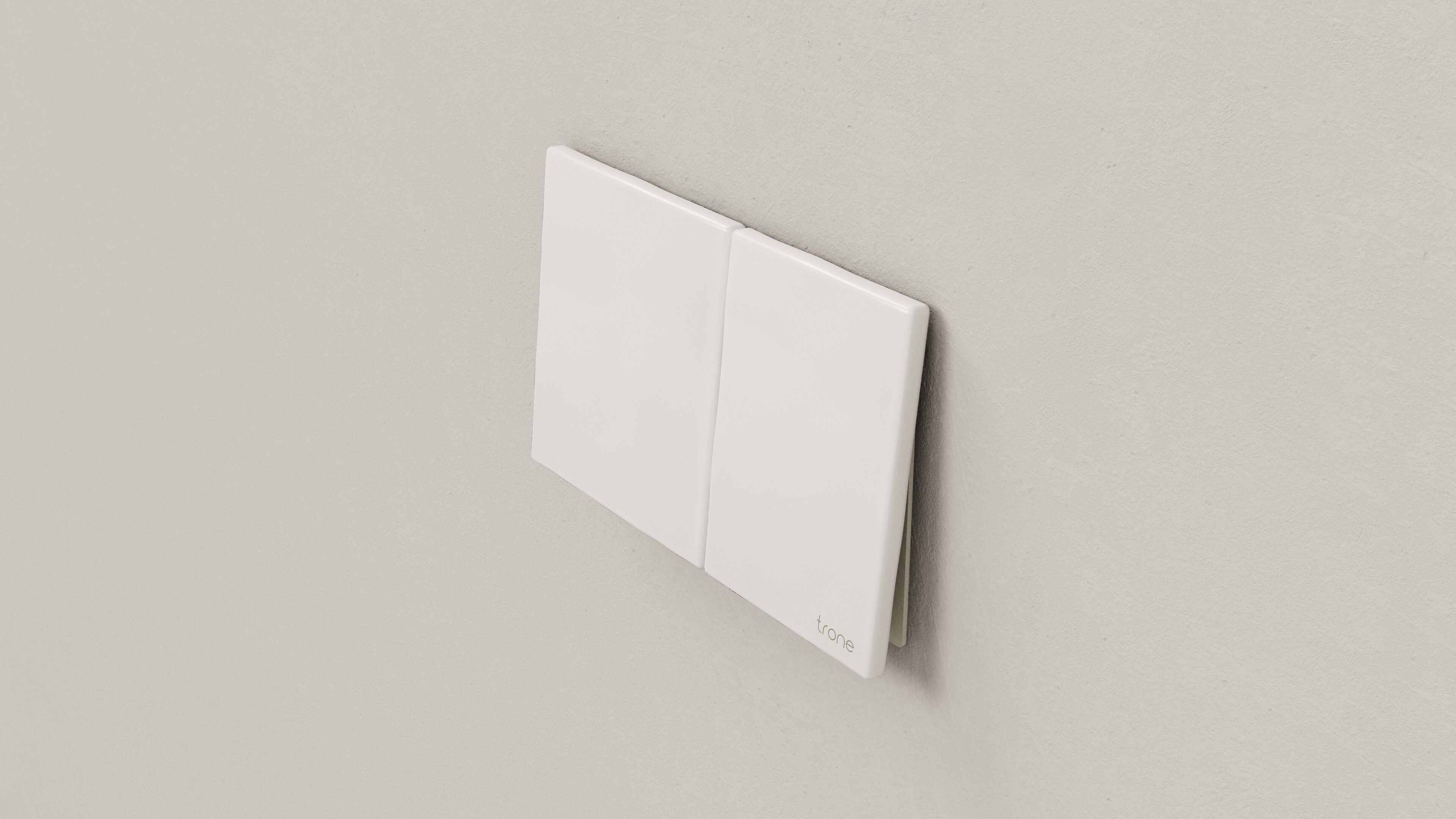 Керамическая туалетная панель управления Trone Kaoline ARCH-00047220 - Вид №1