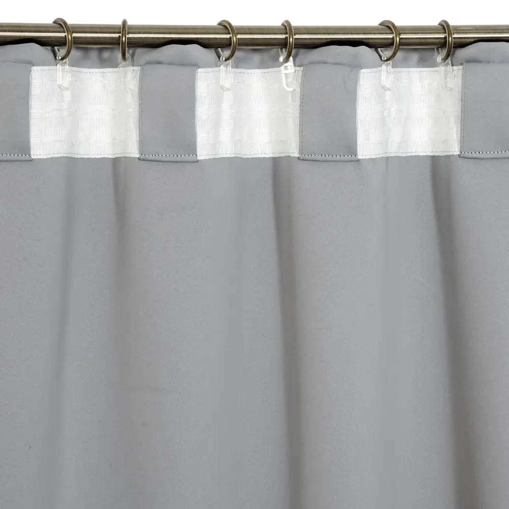 Штора INSPIRE Arel Granit 3 - серый димаут 140x280 см со скрытой лентой 84855307 STLM-0056155 - Вид №3