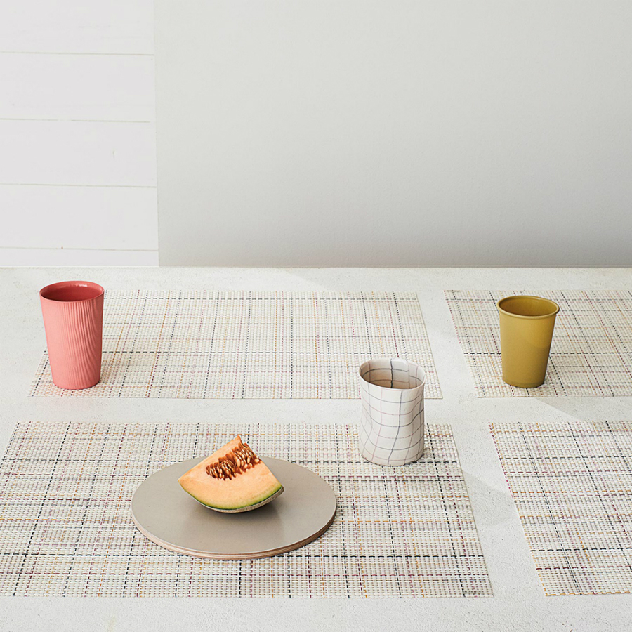 Салфетка виниловая Parade, жаккардовое плетение, 36х48 см Chilewich C100528002 - Вид №1