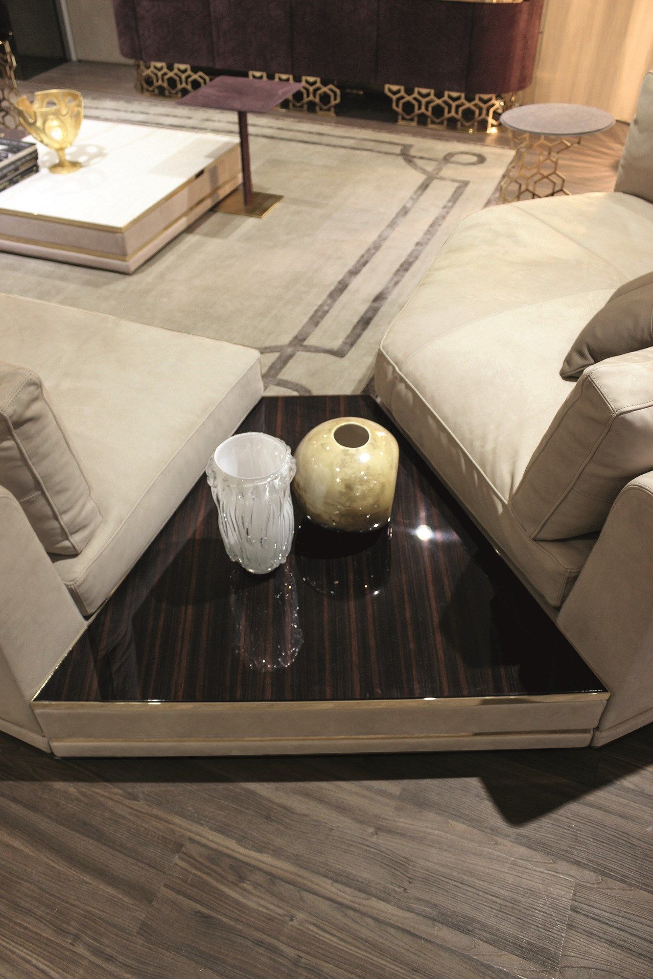 Кожаный угловой диван Longhi Loveluxe 2017-Essence collection ARCH-00002855 - Вид №3