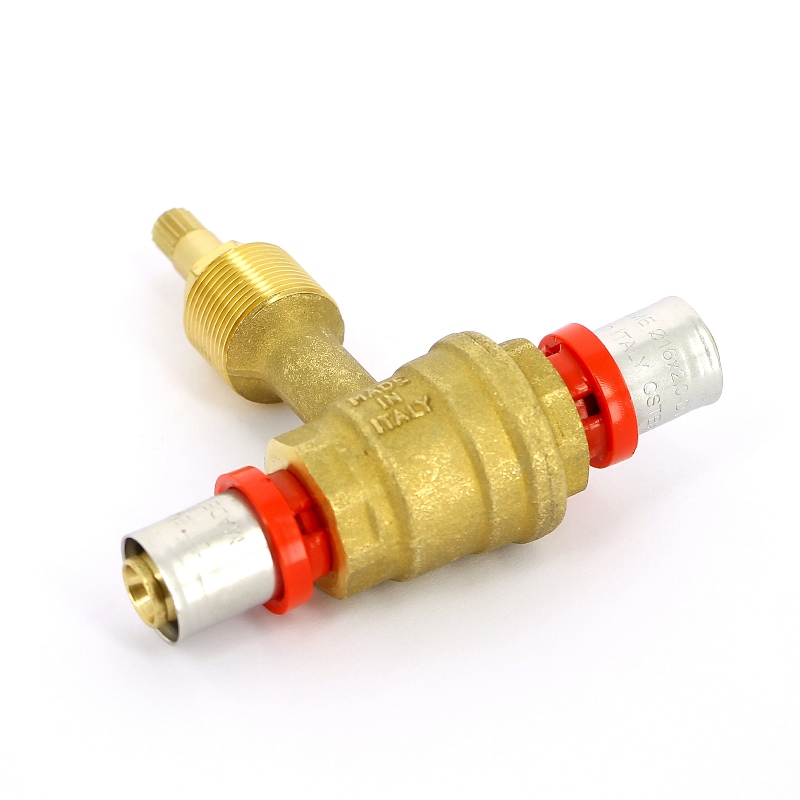 Кран пресс без ручки для монтажа в стене TIEMME 16 1680002 - Вид №3