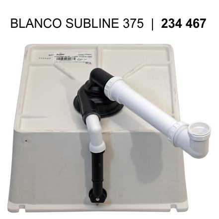 523726 Кухонная мойка Blanco Subline 375-U Ceramic белый  Blanco Subline Белый - Вид №4