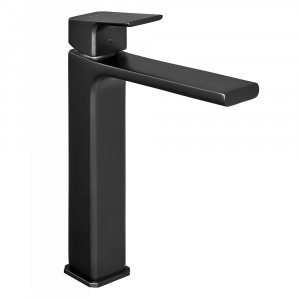 102188002c1  Смеситель для умывальника Tiera High Type - матовый черный