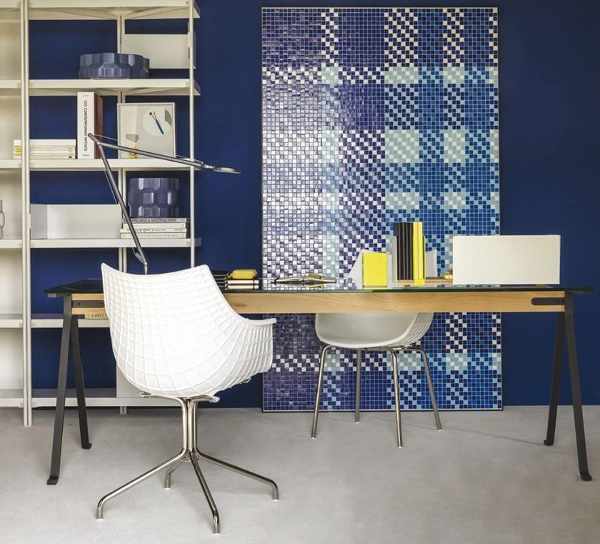 Driade Кресло на козлах из поликарбоната с подлокотниками Meridiana sun-id-1352403 - Вид №2