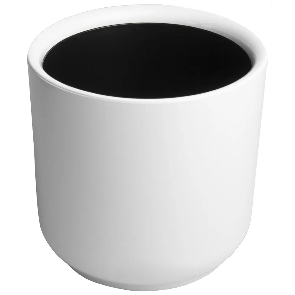 Кашпо Evergreen Design Дельта 25x25x25 см v9.8 л пластик белый 89452941 STLM-2115700