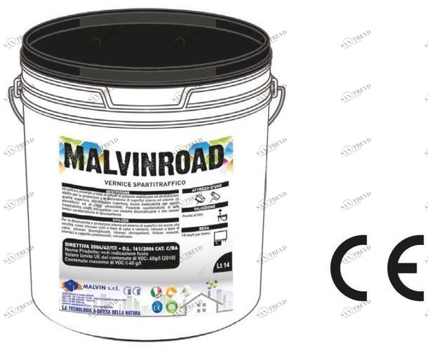 malvin Краска-разделитель для горизонтальных / вертикальных знаков sun-id-1468365