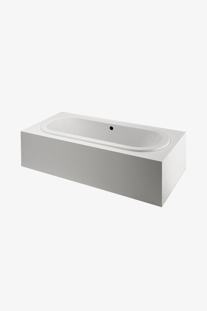 CLAW5L Классическая овальная ванна с воздушным потоком и джакузи 72 x 37 x 22 дюйма с центральным сливом Waterworks Classic