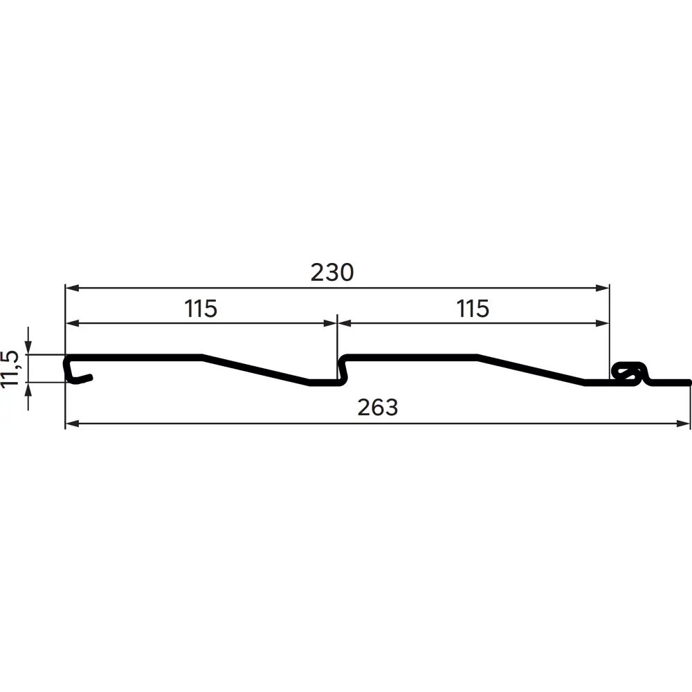 Сайдинг ПВХ MONLID корабельный брус 3 м белый 0.75 м² STLM-2175277 - Вид №4