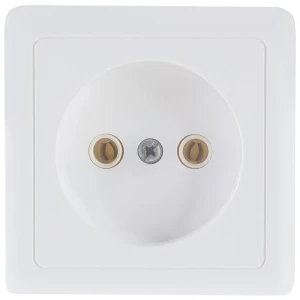 Розетка Schneider Electric Хит без заземления цвет белый 11317433 STLM-2001428