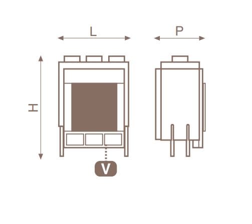 Туннельная вставка ITALKERO PORTOFINO ARCH-00037412 - Вид №3