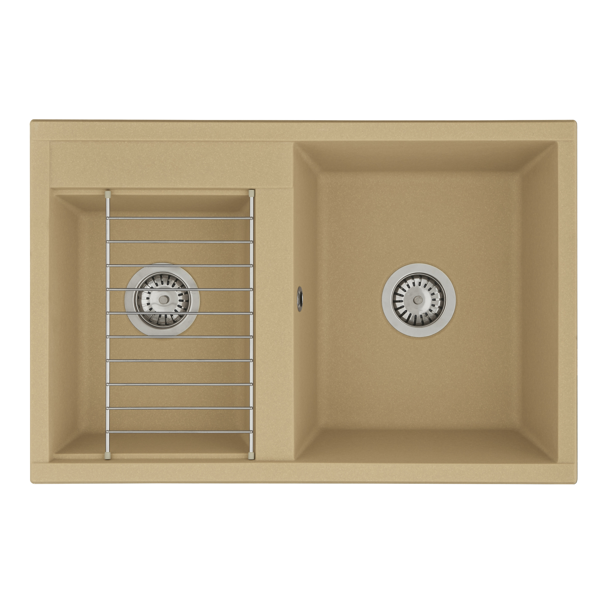 1A723132DE260 Мойка кухонная прямоугольная AQUATON ДЕЛИЯ - Вид №1