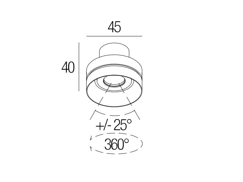 Утопленный светодиодный прожектор Flexalighting ZERO MOVE 2 ARCH-00146748 - Вид №2