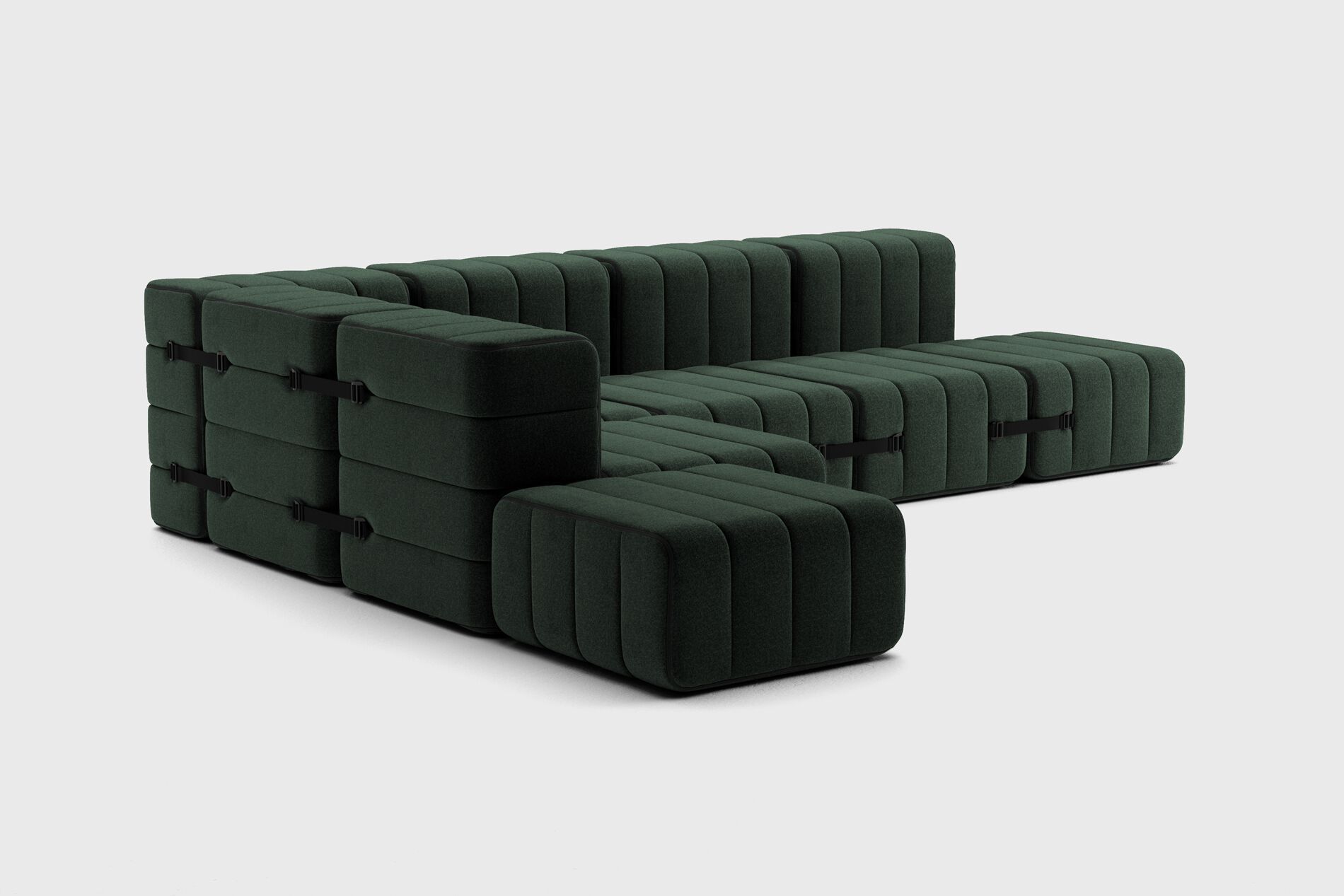 Модульный угловой диван из ткани AMBIVALENZ Curt ARCH-00083106 - Вид №65