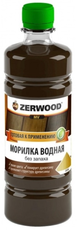 90336745 Морилка водная MV1 красное дерево 0.5 л STLM-0189922 ZERWOOD