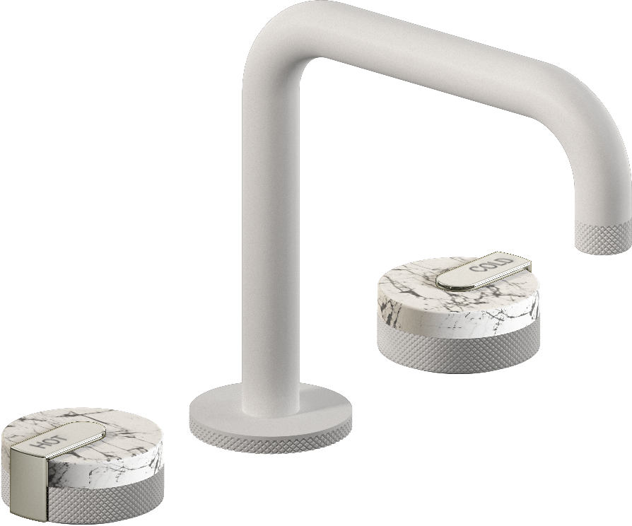 E-11511-R2MW-L1PC-WT Смеситель для умывальника на 3 отвертия GRAFF MOD+