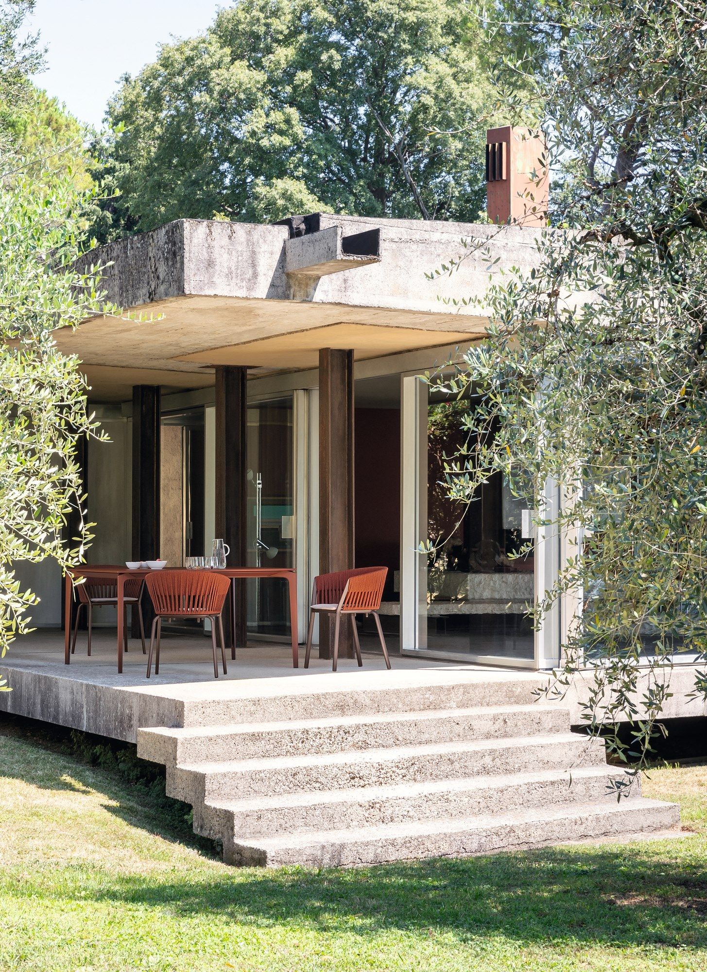 Алюминиевый квадратный садовый стол FAST Allsize ARCH-00071236 - Вид №8