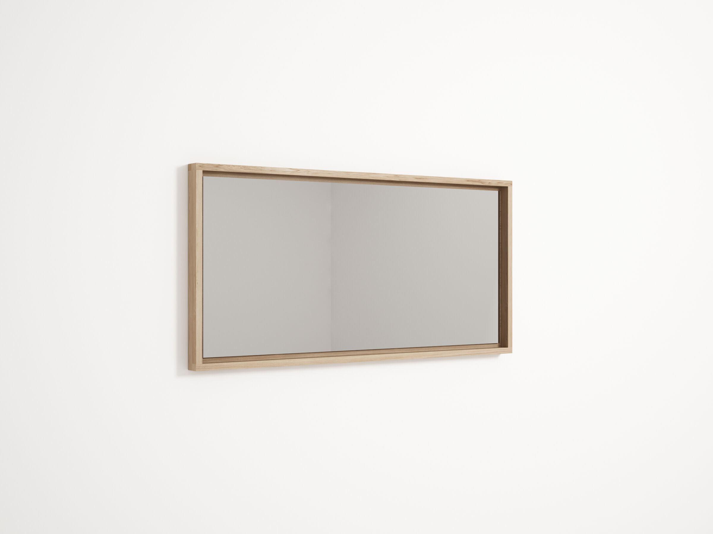 Настенное зеркало с рамкой для ванной комнаты KARPENTER Parker ARCH-00055489 - Вид №1