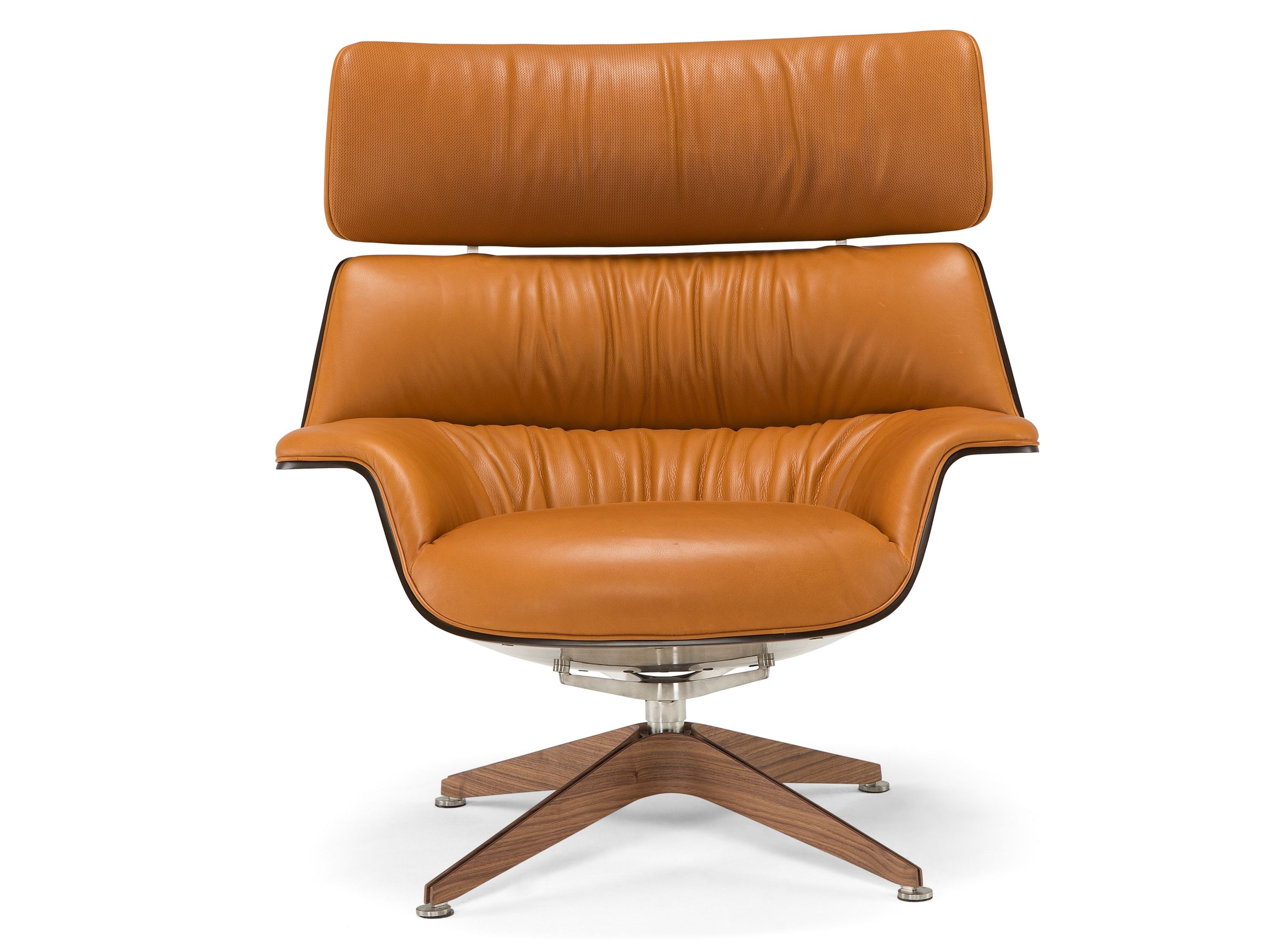 Спицевое вращающееся кресло с высокой спинкой Amura Coach ARCH-00090811 - Вид №5