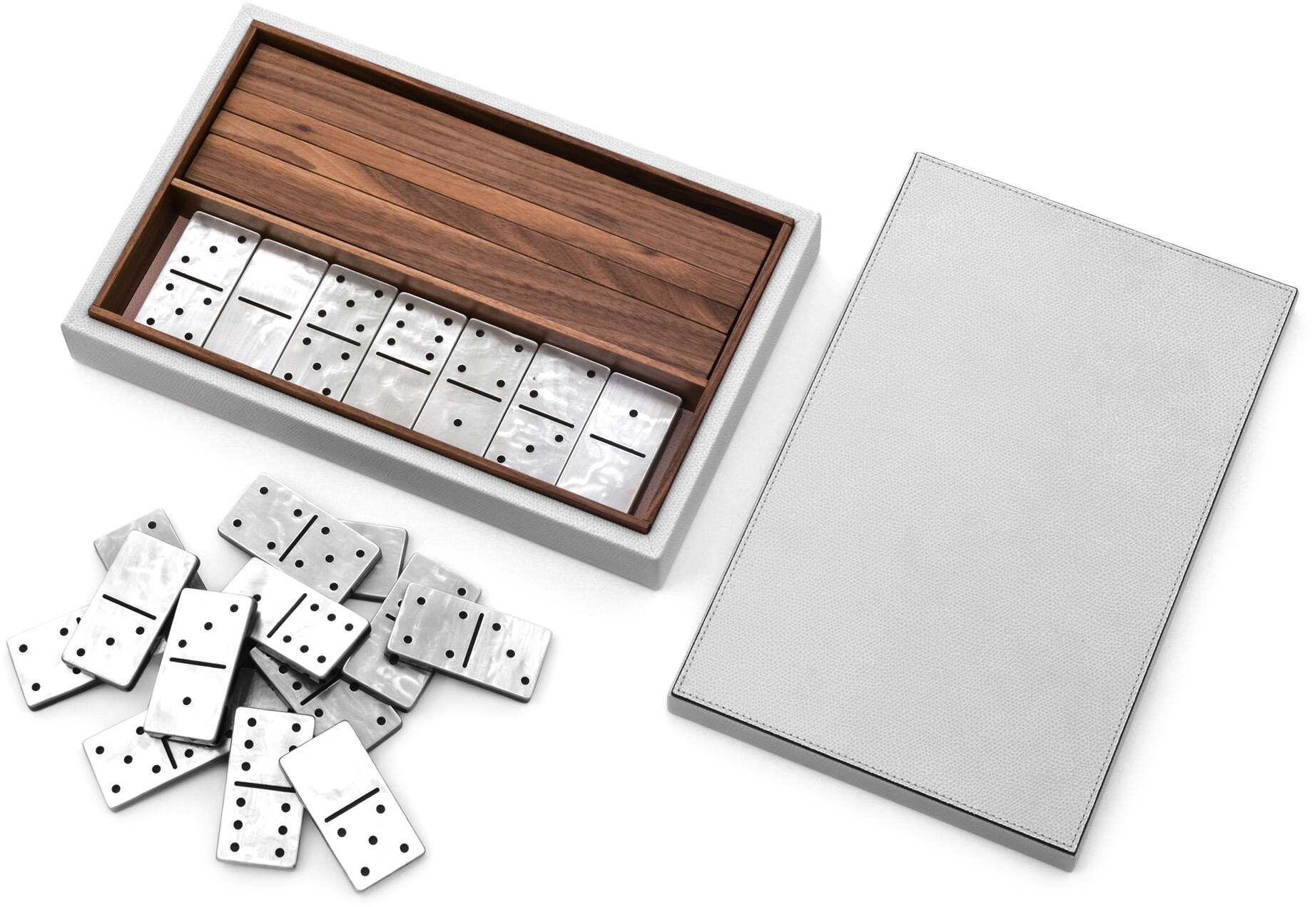 Домино - 30X19XH6 см / зернистая кожа_MANGO