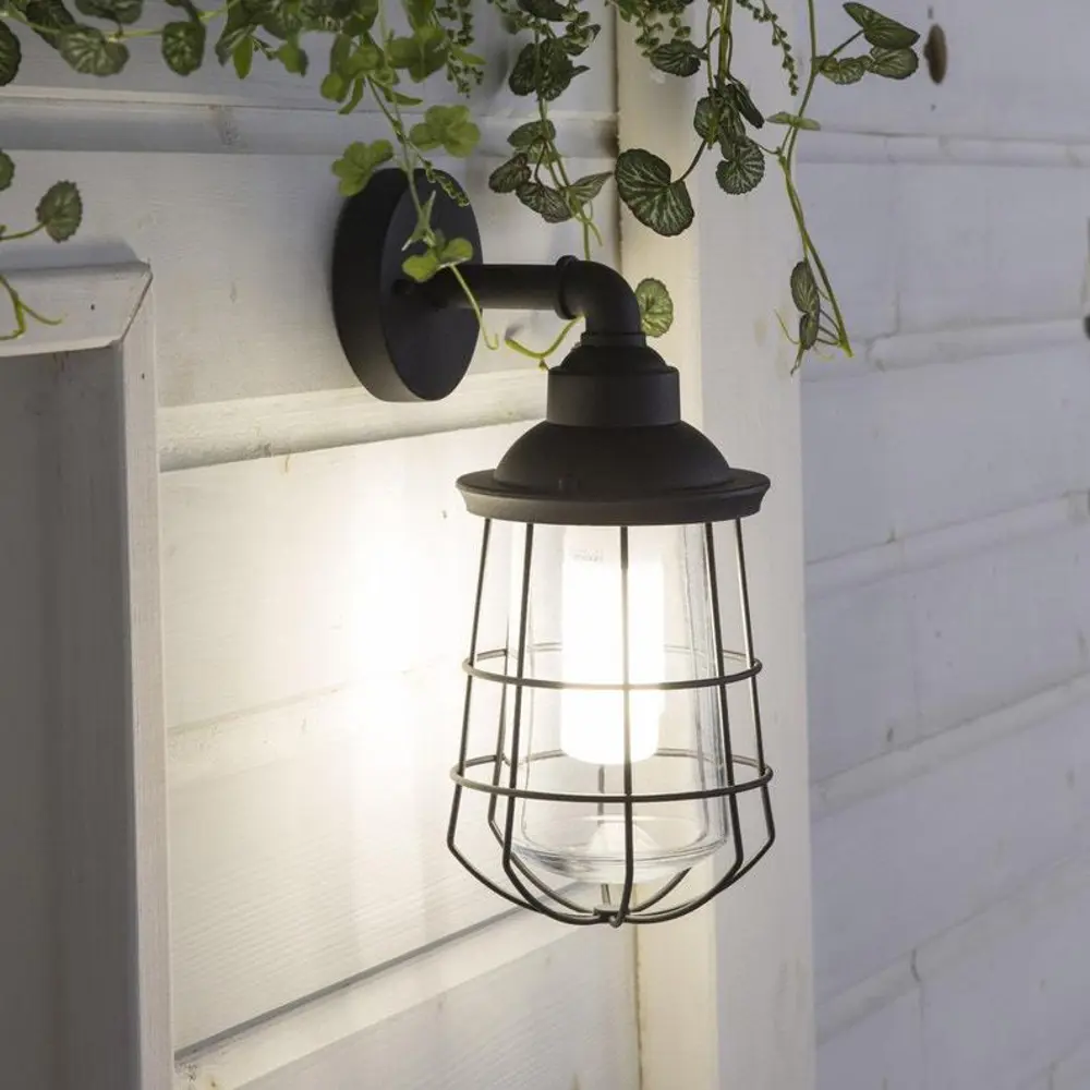 Бра уличное вниз Inspire Ikitos 1xE27х60 Вт, цвет чёрный, IP44 STLM-2159264 - Вид №8