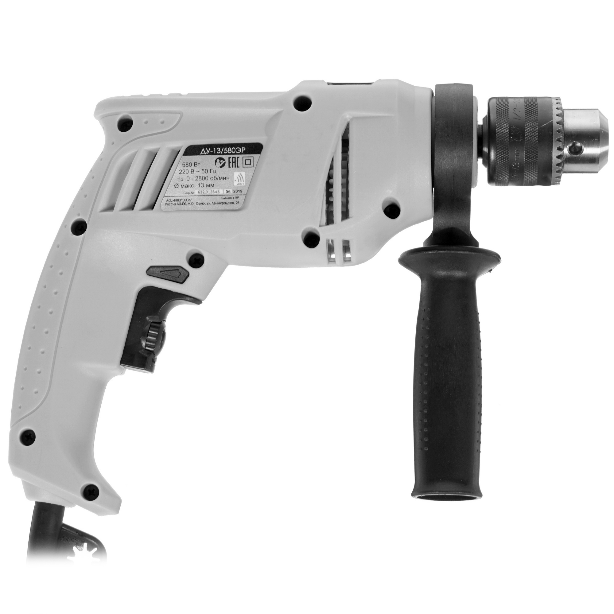 Дрель  Интерскол ДУ-13/580ЭР 8153178 STDN-0124395 - Вид №1