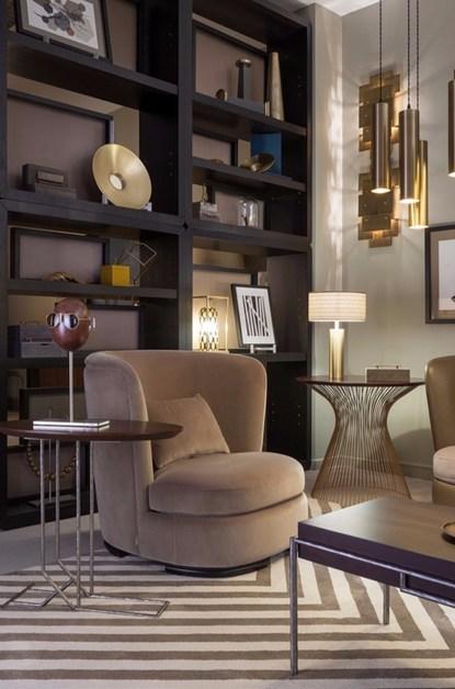 Hamilton Conte Paris Настольная лампа из латуни Turia sun-id-1497968 - Вид №3