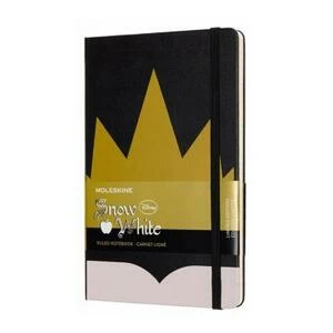 Блокнот Moleskine Limited Edition SNOW WHITE Crown Large, линейка