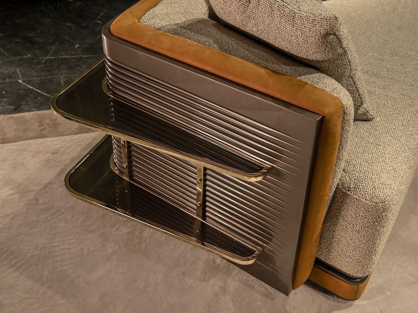 Угловой диван из ткани Zebrano Медуза ARCH-00068386 - Вид №5