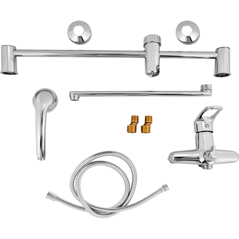 Комплект для ванны Esko Austin с душевой стойкой Набор для ванны Austin 2in1 STLM-2169452 - Вид №4