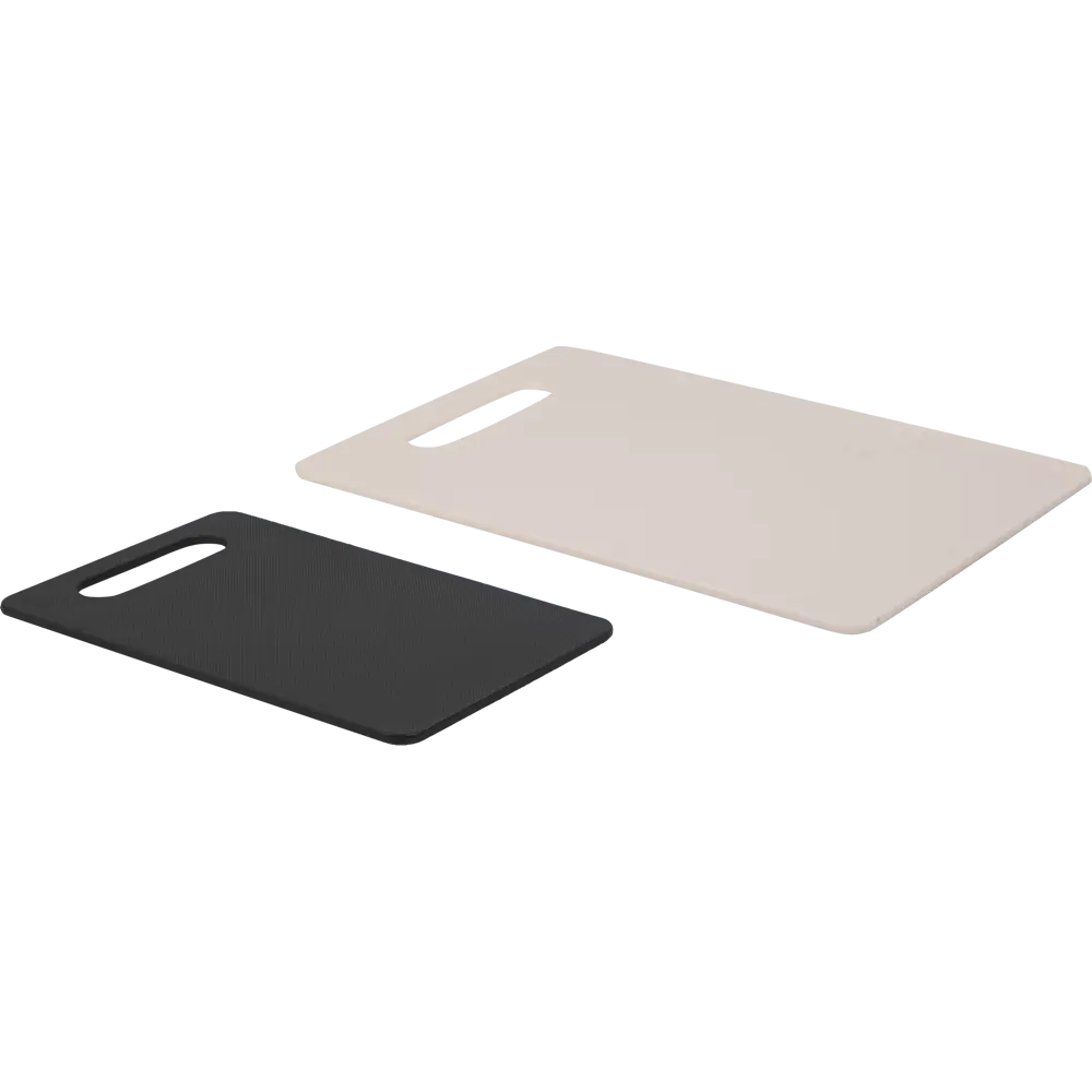 Набор досок Delinia 24x35x1.2см/24x15x1.2 см пластик цвет серый/белый 2 шт STLM-2004383