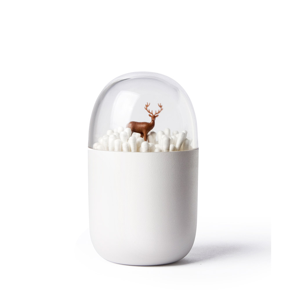 QL10220-BN Контейнер для ватных палочек deeryard Qualy 