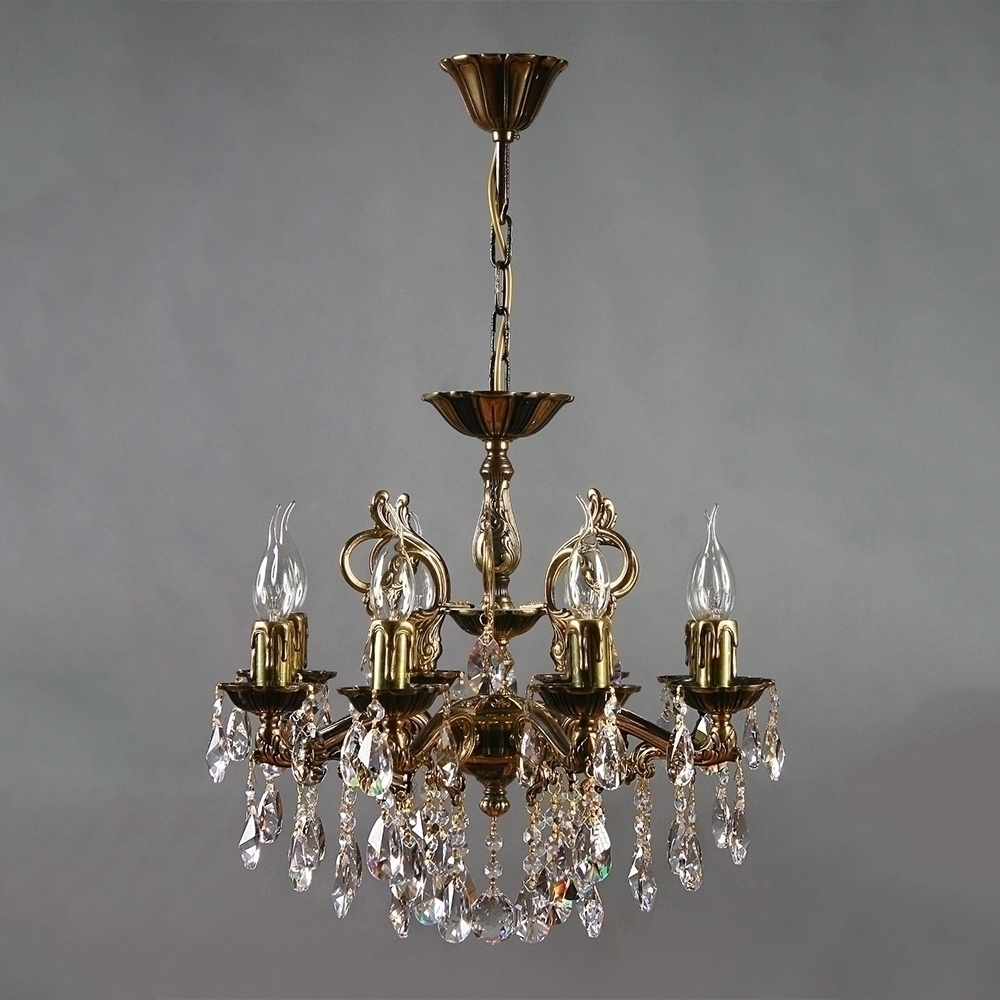 096442 Люстра Ambiente 8L 2128/8 PB Tear Drop Mantra Leon