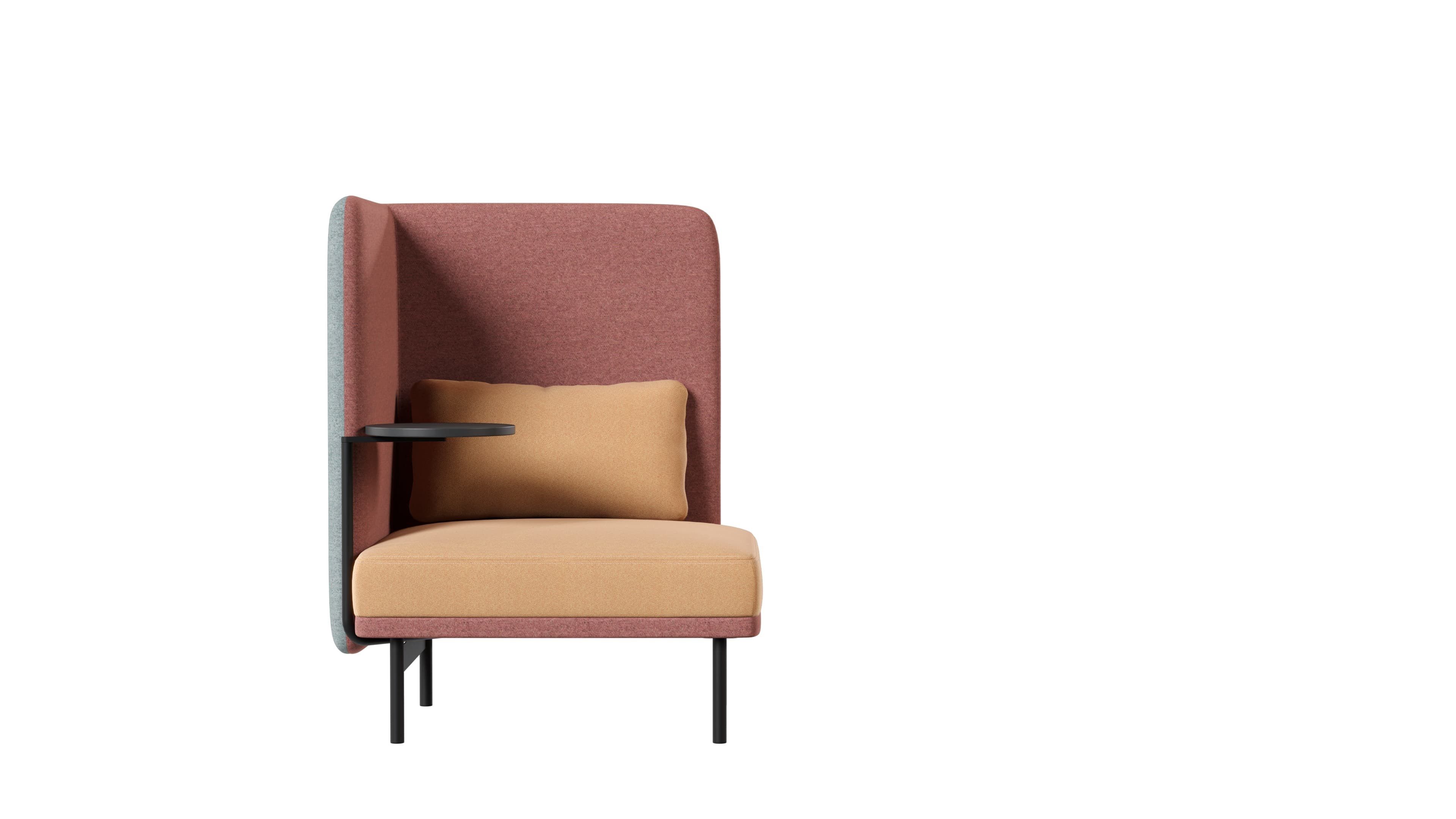 Тканевое кресло с высокой спинкой Intuit by Softrend Frankie ARCH-00147286 - Вид №1