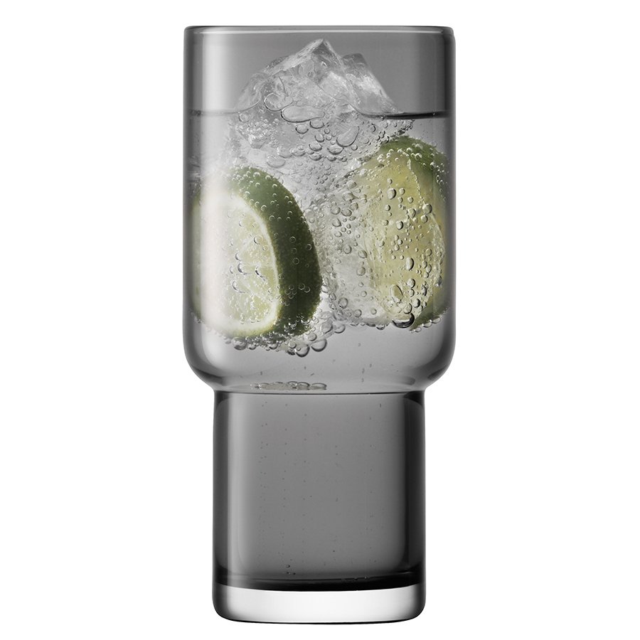 Набор из 2 хайболов 390 мл серый Utility LSA INTERNATIONAL UTILITY 00-3863180 Прозрачный;серый  - Вид №4