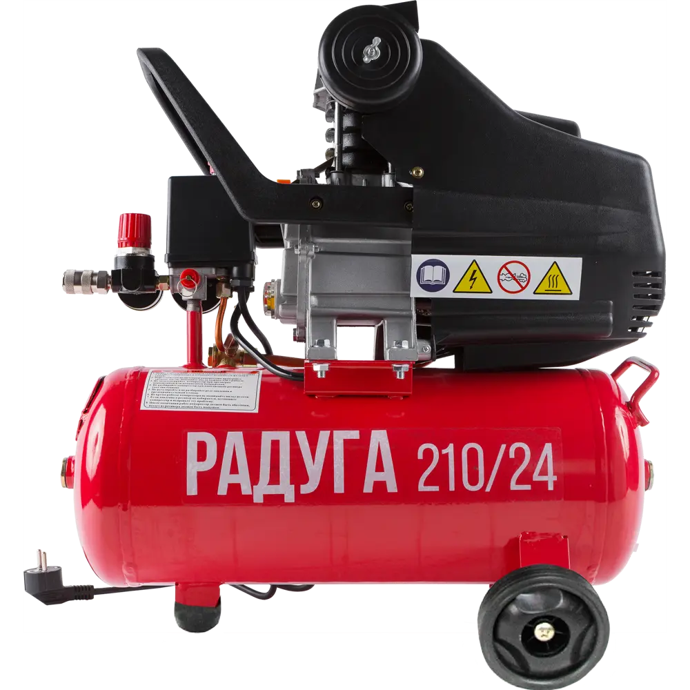 Компрессор FoxWeld Радуга, 24 л 210 л/мин. 1.5 кВт STLM-2115202 - Вид №1