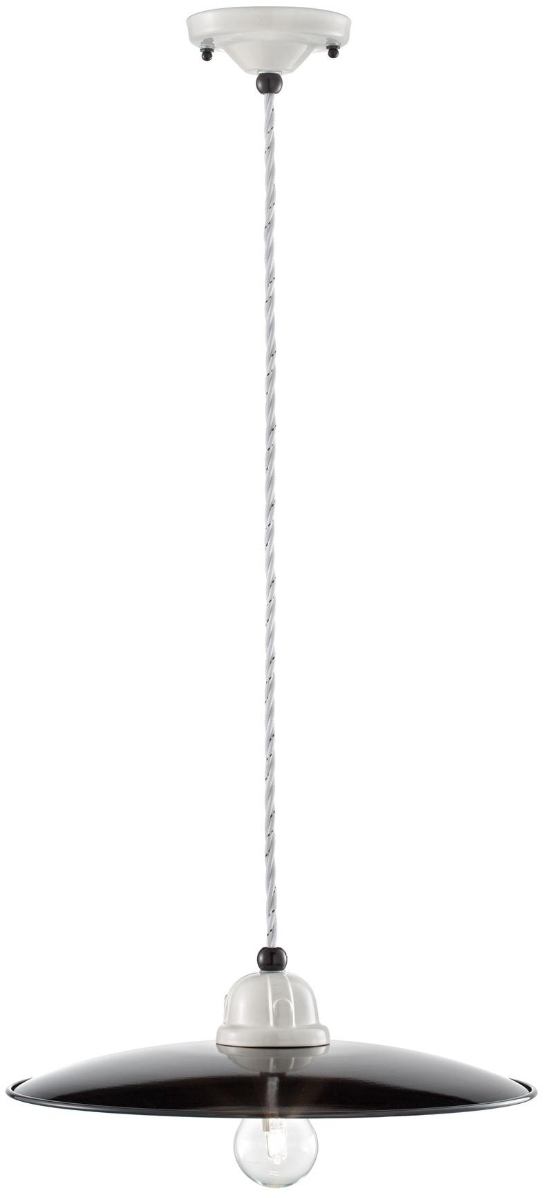 FERROLUCE Подвесной светильник из керамики B&w C1610 -c1611 -c1612 - Вид №1