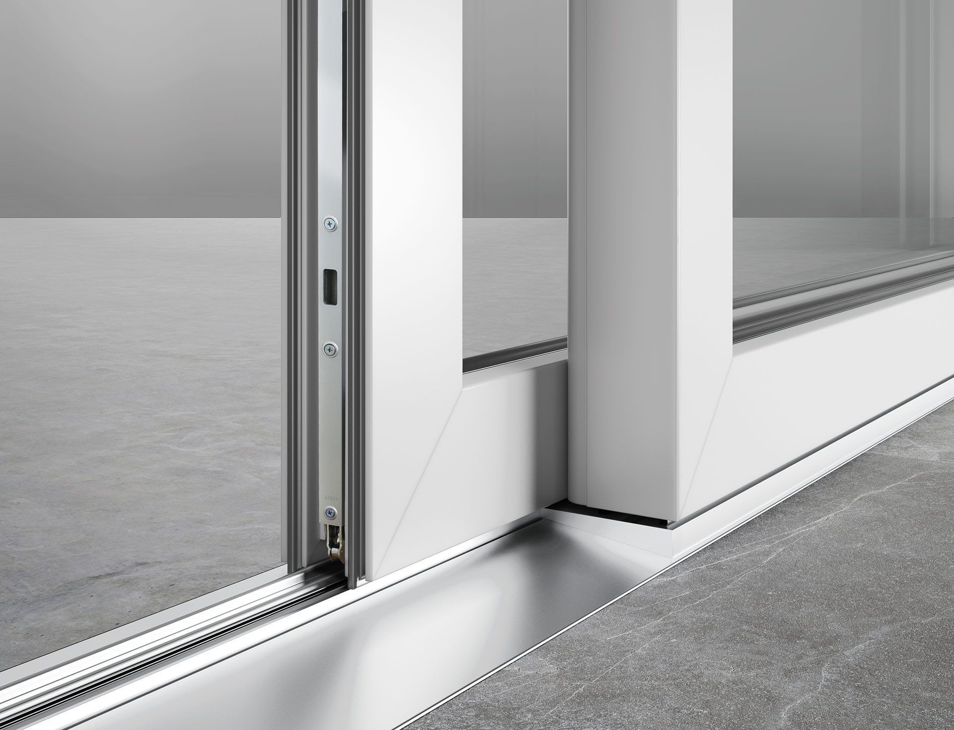 Раздвижные окна из ПВХ D&V Serramenti EASYSLIDE HS 70 ARCH-00101368 - Вид №4