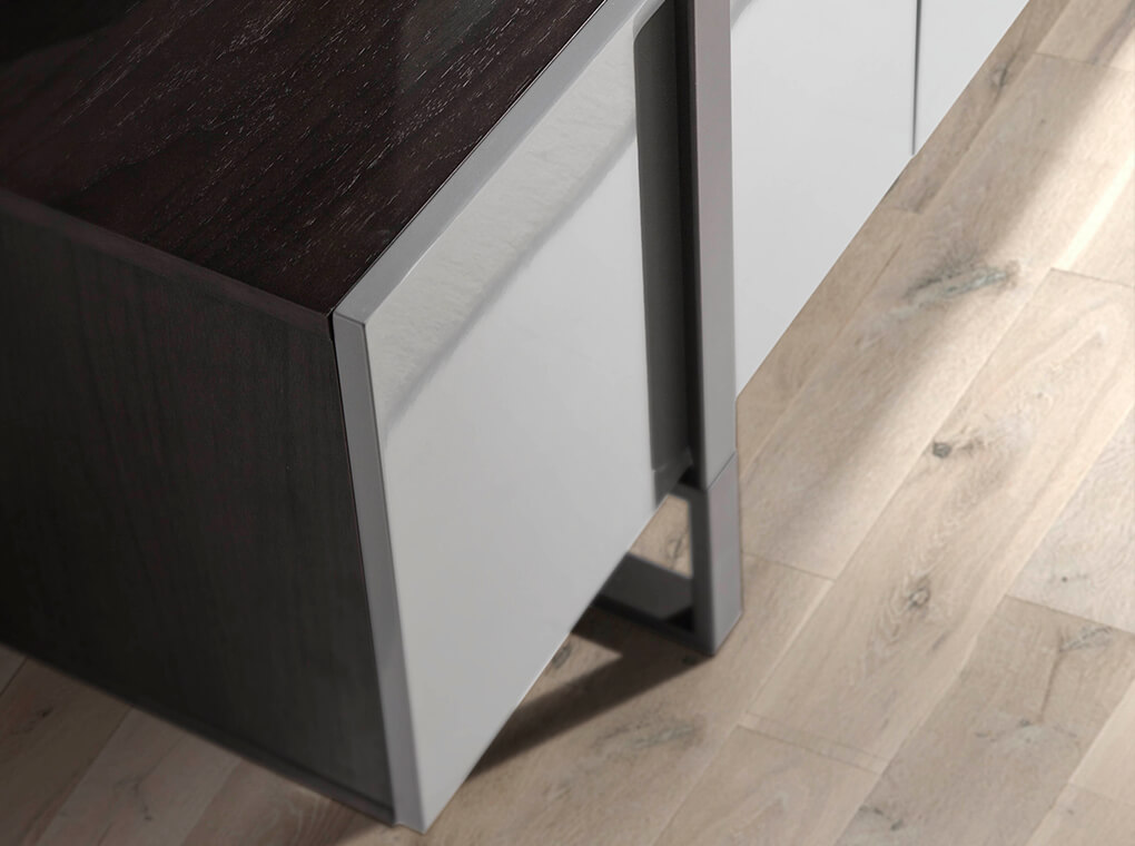 077676 Тумба под TV -TV-GRIS RAL7037 Angel Cerda CP1706  - Вид №3