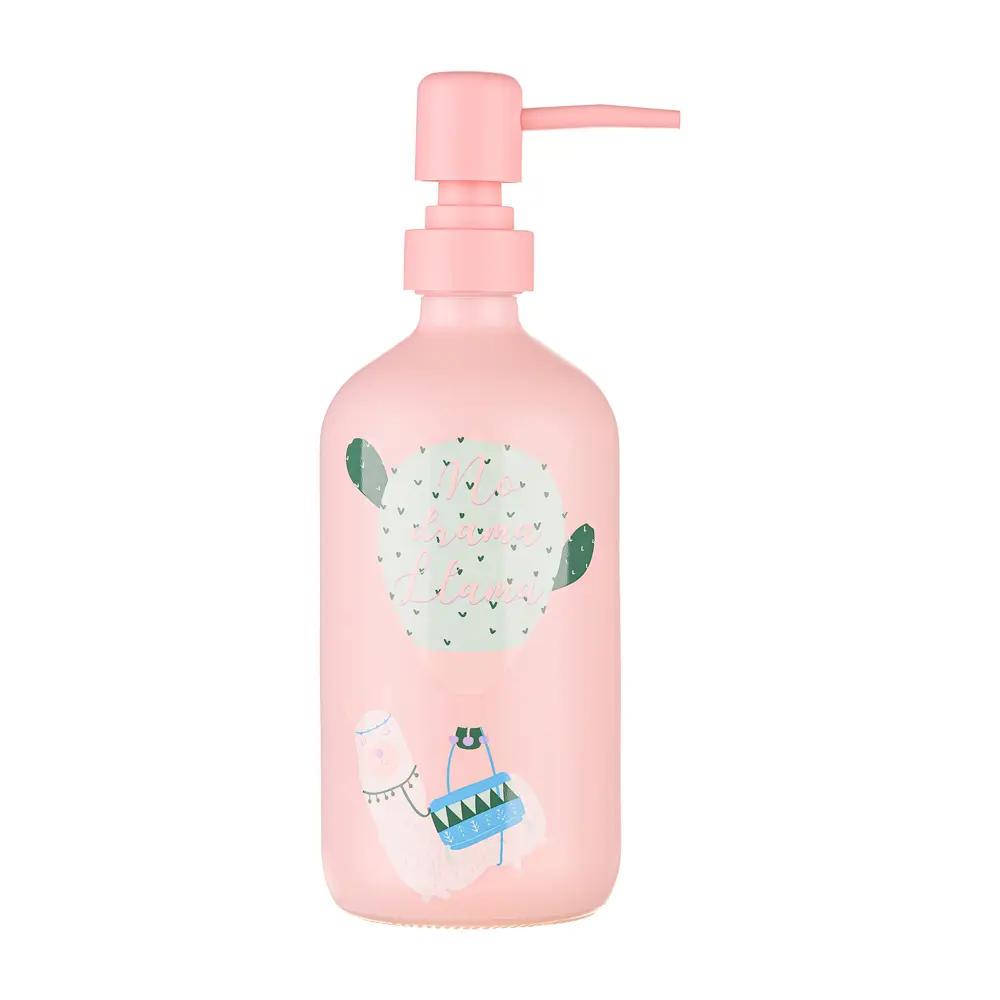 Дозатор для жидкого мыла Lama цвет розовый Santreyd STLM-2063068