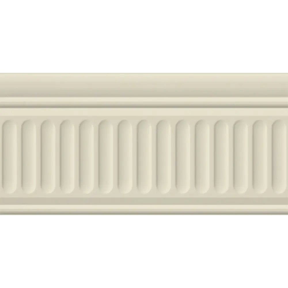 Бордюр KREAFORTA Руасси 9.9x20 см глянцевый цвет бежевый STLM-2161566