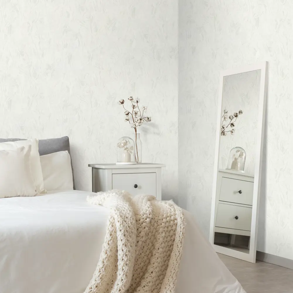Обои флизелиновые Euro Decor Gemma белые 1.06 м ED7234-00 89346040 STLM-2177790 - Вид №3